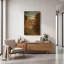 «Master Of Time» par R. Hed, art mural en métal doré, 24 po x 36 po-355773388