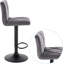 Latresha Swivel Upholstered Adjustable Height Counter Stool with Metal Frame-86445075