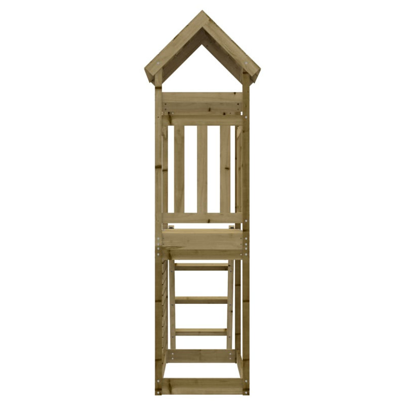 Ensemble de jeu d'extérieur vidaXL, Brun gris