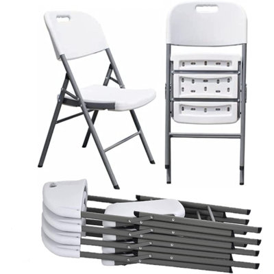 Chaise pliante empilable en plastique CHEFQ