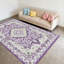 Le tapis moderne de style bohémien, avec des motifs artistiques, convient aux articles de maison et à la décoration d'automne.-1174283813-1174283815