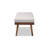 Polyester Upholstered Bench-69474411