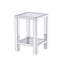 Table de chevet Luite en blanc