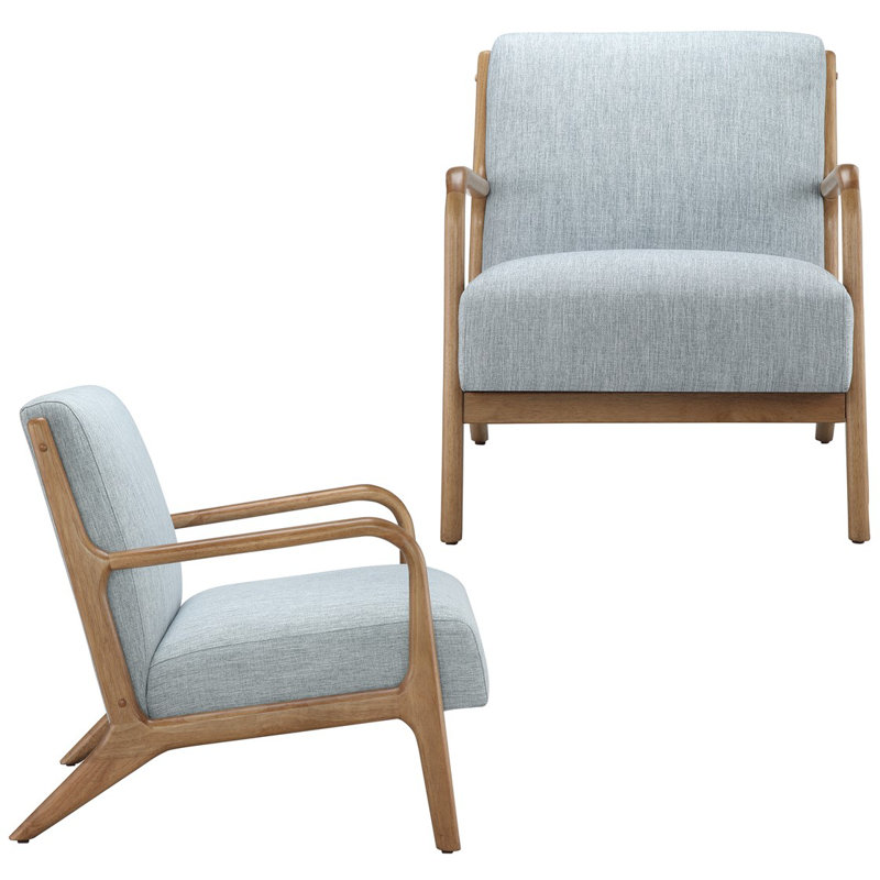 Méridienne Peekskill, Polyester bleu clair