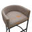 Upholstered Counter Stool With Metal Frame-60020230