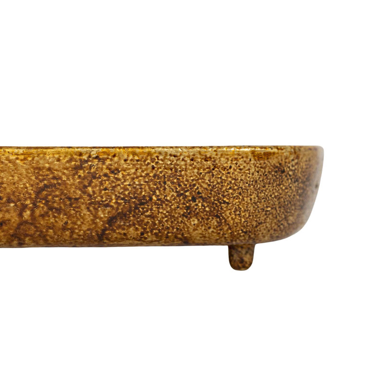Mishawn Metal Tray, Brass