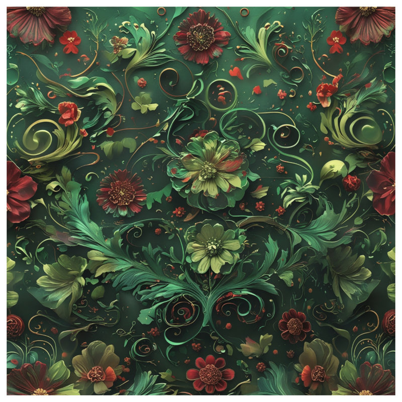Rideaux de fenêtre à motif floral rouge, voilages et voilages à motif floral - 1 panneau, 50" x 92" - 1 Panel, Blockout