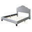 Structure de lit avec tête de lit Upholstedred-1165733175-1165733169