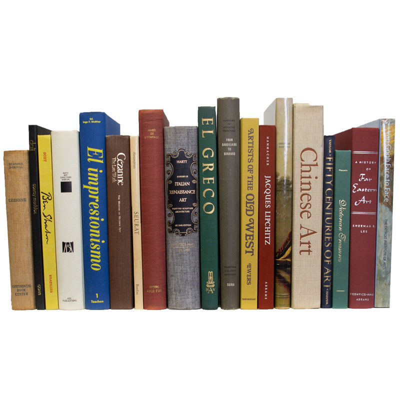 Livres décoratifs - Art rétro - Livres au pied