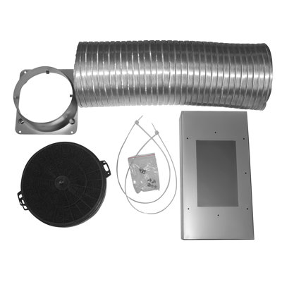 Recirculation Wall Mounted Range Hood Non-Duct Kit