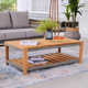 Chauncie 50.5'' Teak Outdoor Coffee Table