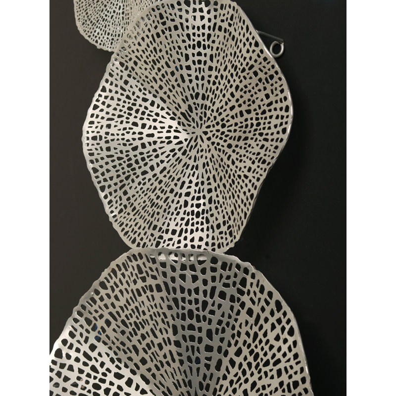  Fer 3 feuilles de lotus en ordre croissant | Décoration murale