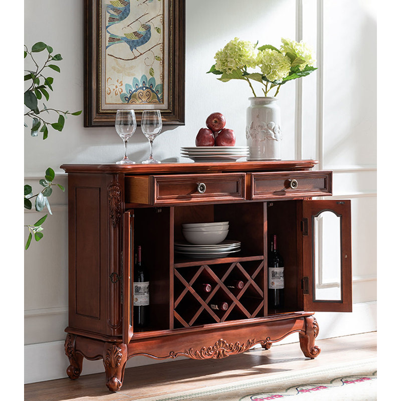 39.37" Brown Rectangular Solid + Manufactured Wood Wine Rack
