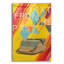 Red Barrel Studio® «Text From The Past» par Elo Marc, art mural en verre acrylique, ACR-35415-1379872384