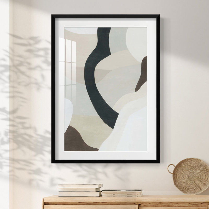 Shifting Neutrals II -Framed Print