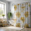 Rideau de douche Flower Plaid - Premium 106-369428140