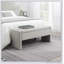 Banc de bout moderne avec rangement, grand tabouret de repose-pieds rembourré, banc de meuble-lavabo de fenêtre confortable pour salon, chambre à coucher, dortoir, table basse, lin foncé-1478655903
