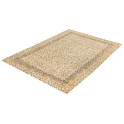 Yedidalga One-of-a-Kind 6'6" X 9'7" 1980s Wool Area Rug in Ivory
