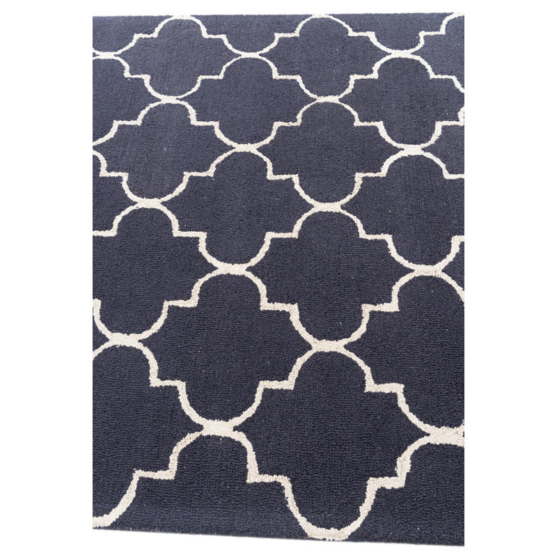 Tapis bleu marine Orlando