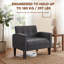Upholstered Armchair-1402647786