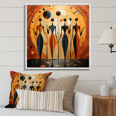 African Soulful III - African American Art Canvas Print Wall Art