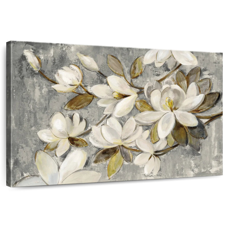 Harnek Magnolia Simplicity Neutral Gray, 8" H x 12" W