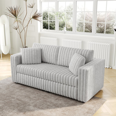 75.6" Gray Modular . Quality Materials. Comfortable Sitting Experience. Contemporary Style For Bedroom And Living Room. Freely Combined Modern Design With Storage Function. Practical & To Customize