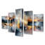 Geometric Ink Pulse III - Constructivism Wall Decor - Art mural moderne