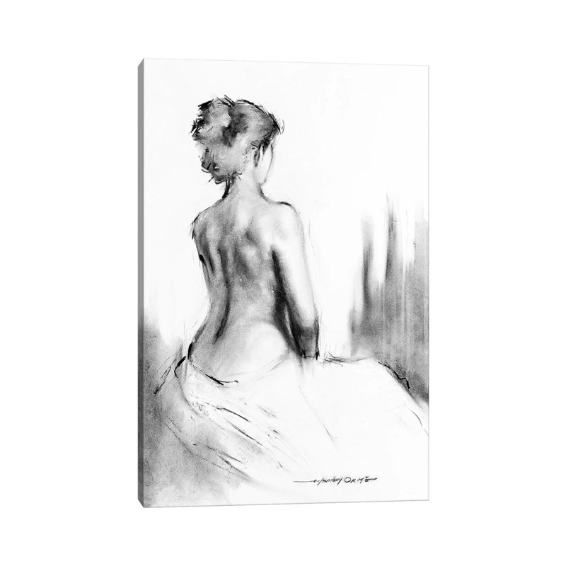 Soft Silhouette I by E.A. Orme - Wrapped Canvas Print, 20.32 cm H x 30.48 cm W