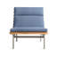 Perch Outdoor Teak Chaise Lounge-96832057-96832058