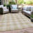 Colzie Flatweave Checkered Indoor / Outdoor Rug-109583111