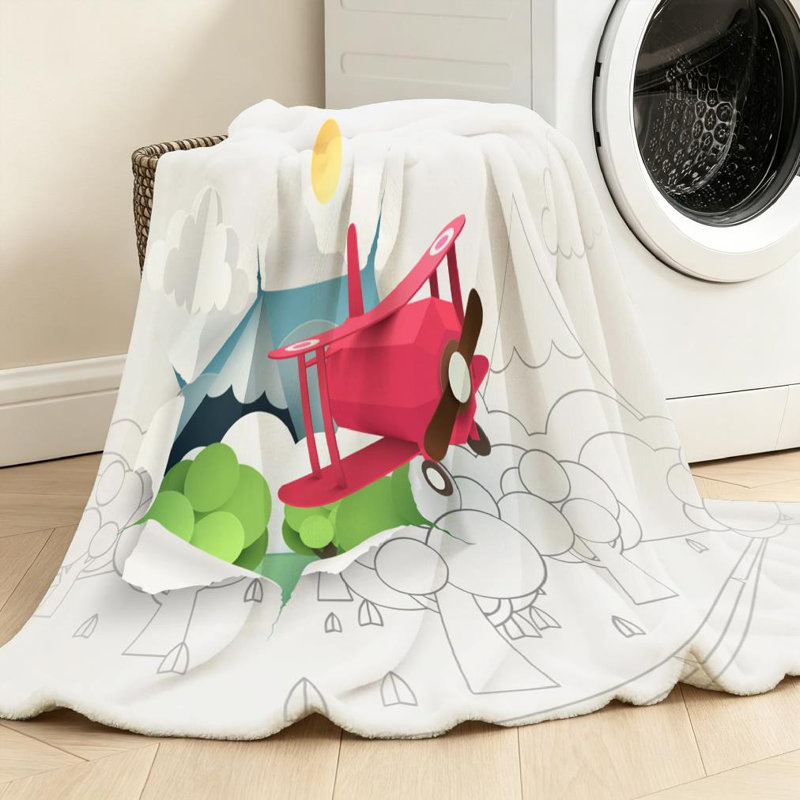 Jeté en molleton rose ultra doux, Jeté 40 po x 50 po