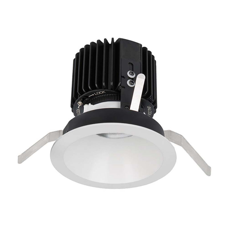 Ensemble d’éclairage encastré à del 5,75" remodel Volta, Blanc