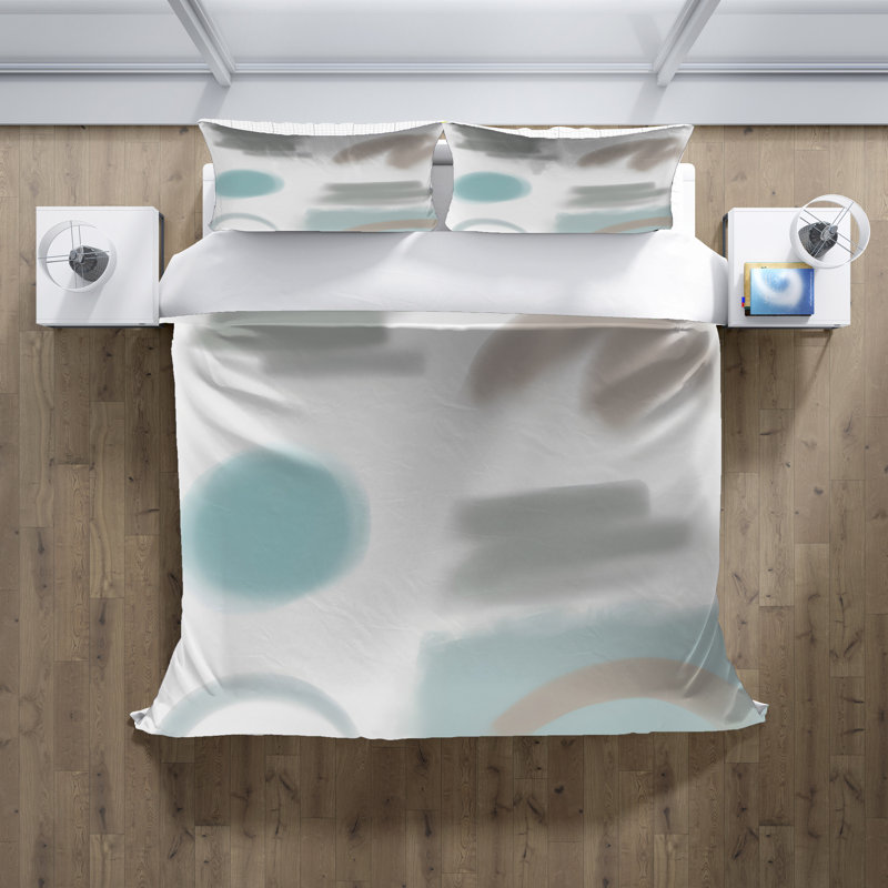 Polyester Duvet Cover, Twin Duvet Cover + 1 Queen Sham