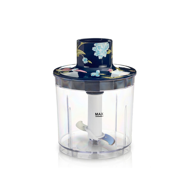 VQ Laura Ashley 500-watt Hand Blender 4-in-1, Elveden Navy