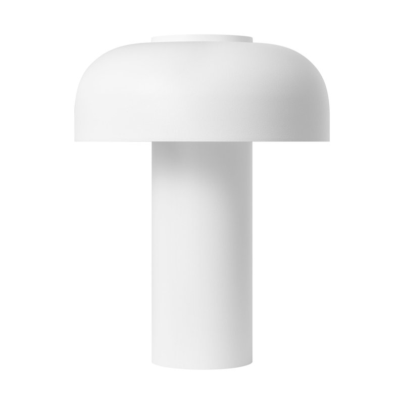 Louver 9 Rechargeable Table Lamp, white