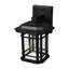 Silver Outdoor Wall Lantern