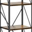 Aniqah 158cm H x 40cm W Metal Etagere Bookcase
