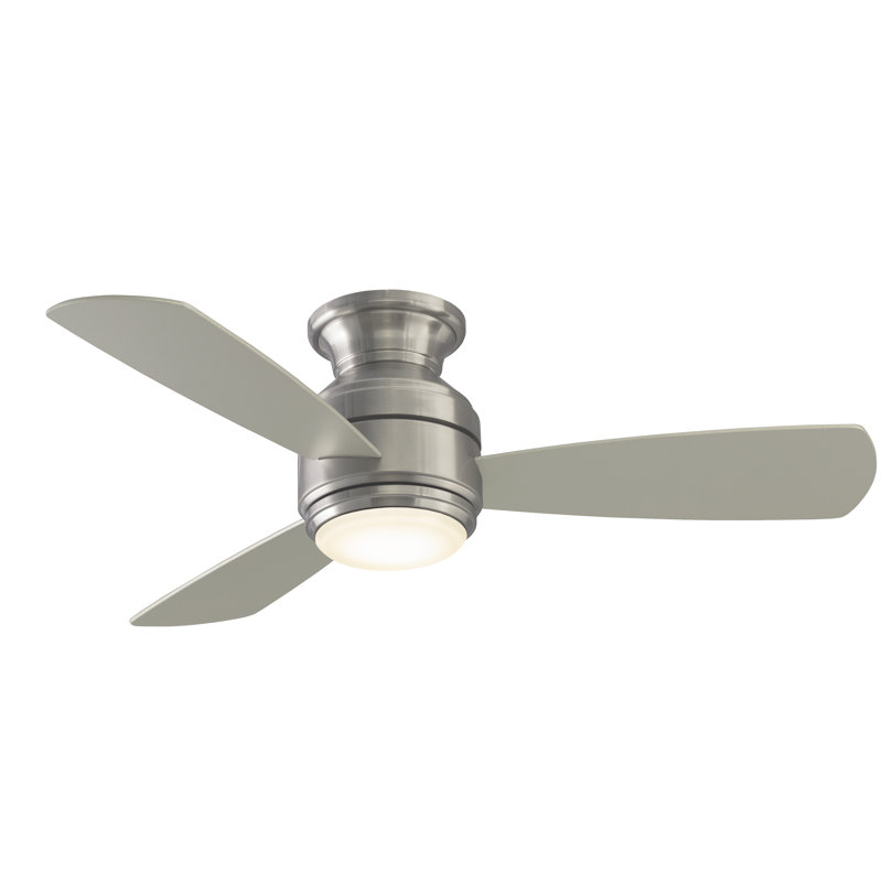 Lasky 44'' Ceiling Fan with LED Lights, Brushed Nickel