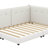 Queen Size Upholstered Platform Bed With USB-902440506-902440504