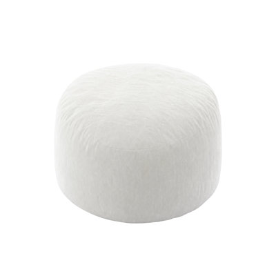 4FT Soft Flannel Bean Bag Chair with Removable Cover and High Rebound Songe
