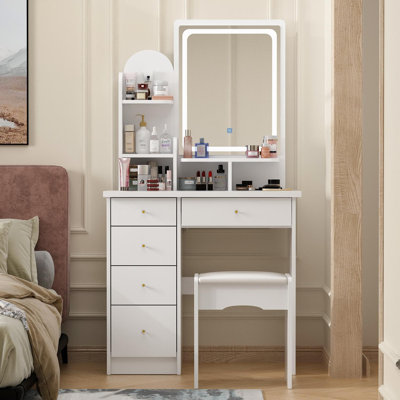 Dressing Table with Mirror