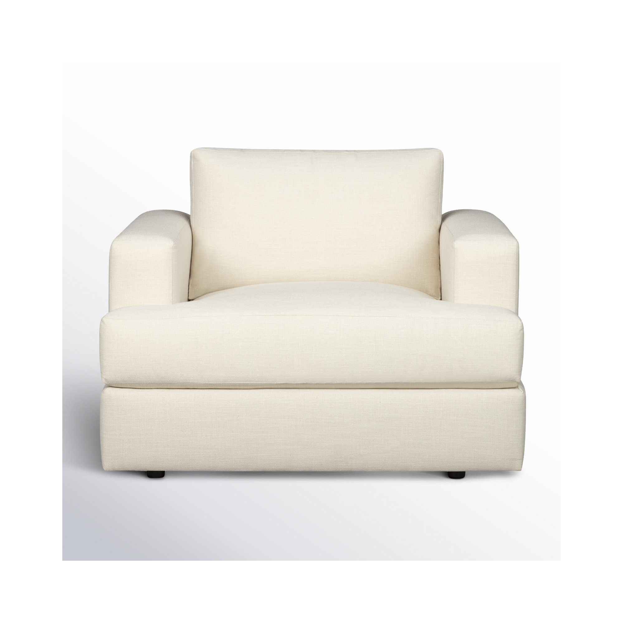 Cayden Upholstered Chair And A Half, Conversation Pearl Basketweave