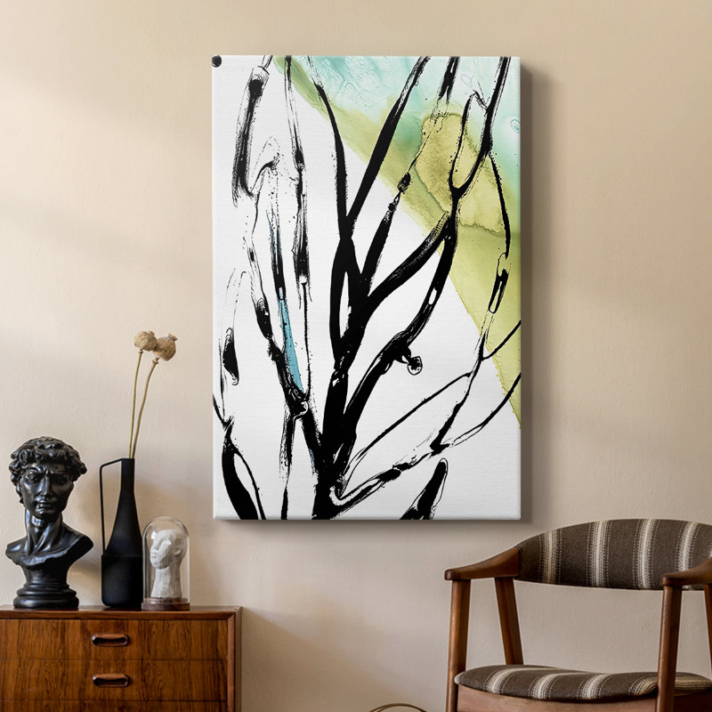 No Deckle Tropical Moderne V - galerie sur mesure, H 12 po x l 8 po