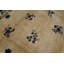 Antique Peking Chinese Floral Ivory 1880s Rug
