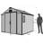 8 FT.W x 8 FT.D Resin Outdoor Storage Shed with Floor, Large Tool Sheds, with Assembly Video