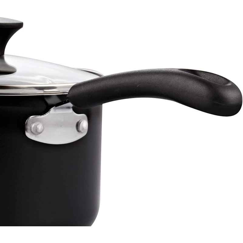 Cook N Home Nonstick Sauce Pan Multi-purpose Pot with Glass Lid