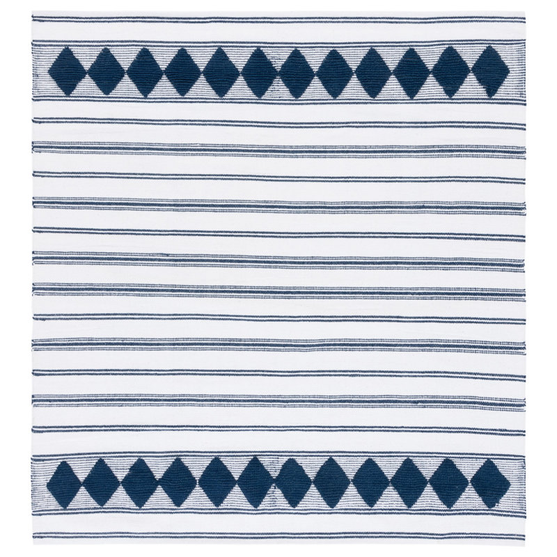Tapis en coton tissé à plat Breckenridge, Carré 6 pi