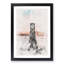 Bridge In San Francisco Watercolour - Picture Frame Graphic Art-56923207-56923213