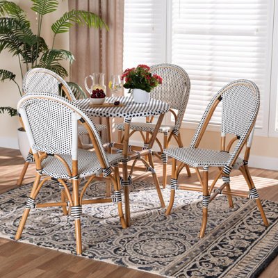 Billingslee 4 - Person Rattan Dining Set